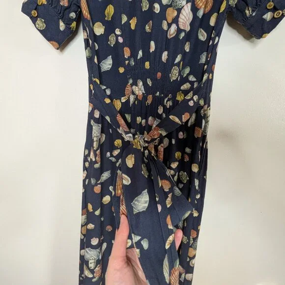 Joanie Albertine Shell Print Midaxi Dress - Picture 7 of 14